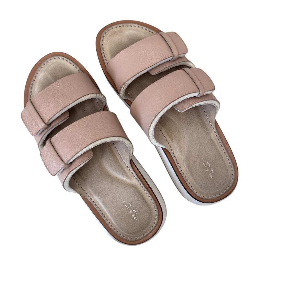 Rag & Bone Parker Slide Sandals Women's Size 38 Taupe Beige Tan